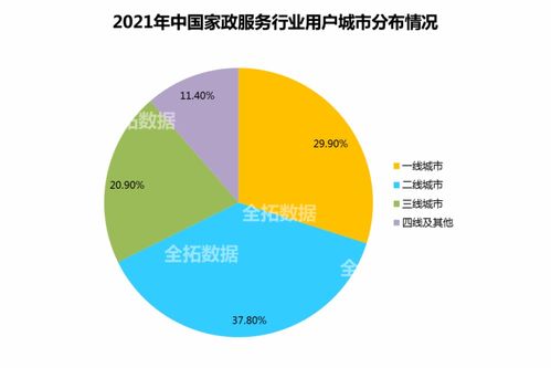 全拓数据 家政服务行业用户人群画像分析，你实现家政自由了吗？